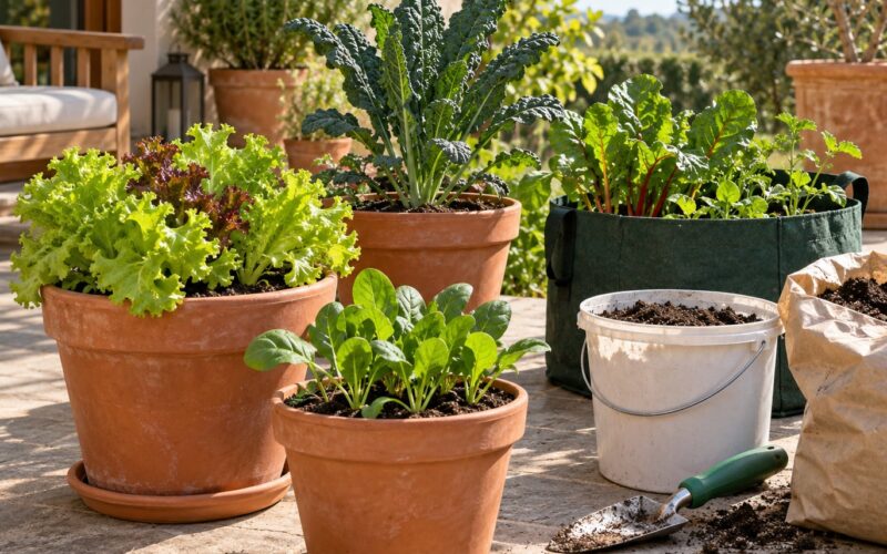 How to Grow Greens in Containers the Easy Way (2026)