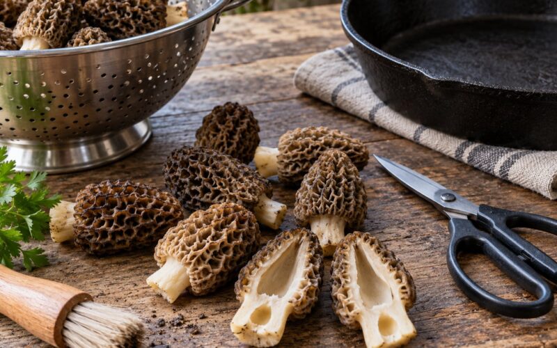 How to Cook Morel Mushrooms Safely (2026): Simple Steps