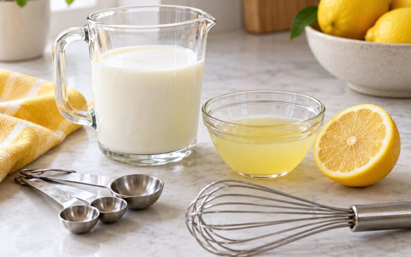 How to Make Buttermilk Substitute for Baking (2026)