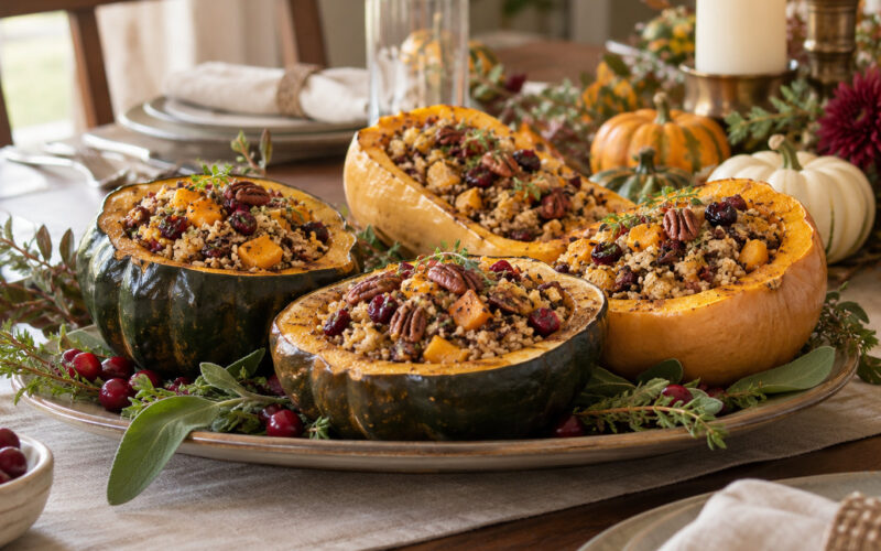 How to Make Stuffed Squash for a Holiday Centerpiece 2026