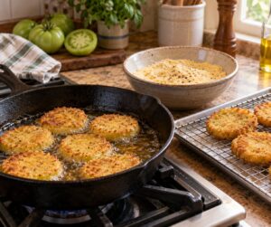 how to fry green tomatoes gluten free