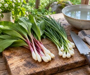 how to cook ramps and wild onions