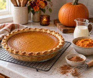 how to make pumpkin pie without condensed milk