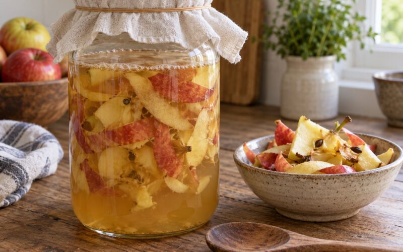 How to Make Vinegar from Apple Scraps (October 2026)