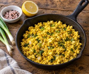 how to make tofu scramble taste like eggs
