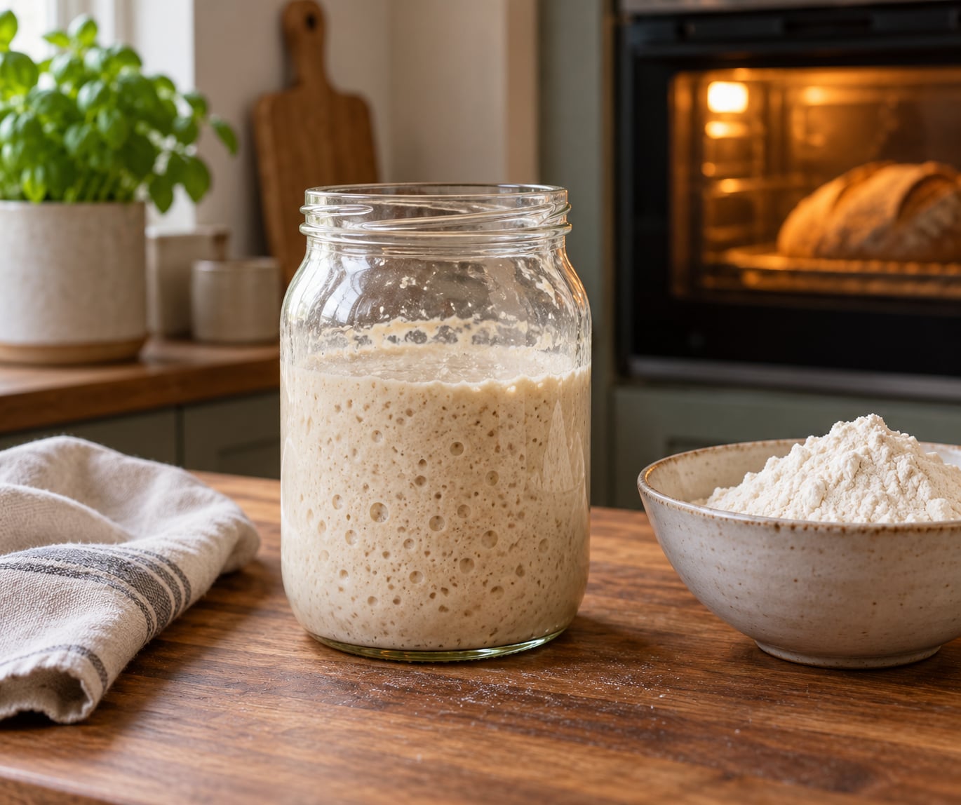 why is my sourdough starter not rising