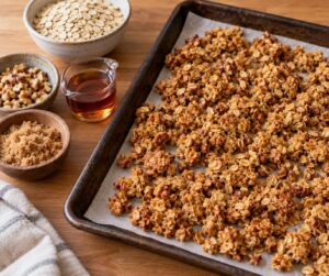 how to make granola that clumps