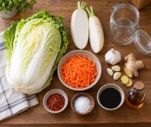how to make kimchi without fish sauce