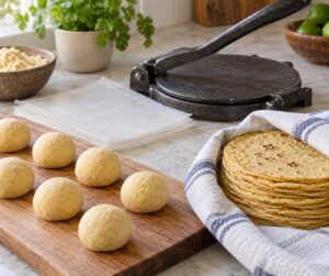 how to make masa tortillas at home