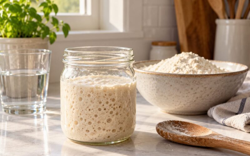 How to Make Sourdough Starter from Scratch (2026): A Simple Guide