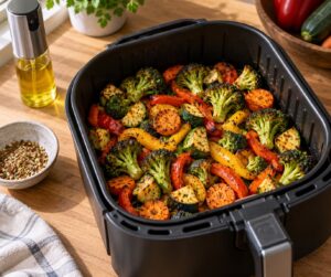 how to use an air fryer for vegetables