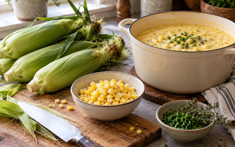 How to Make Corn Chowder with Fresh Corn (2026) (Easy)