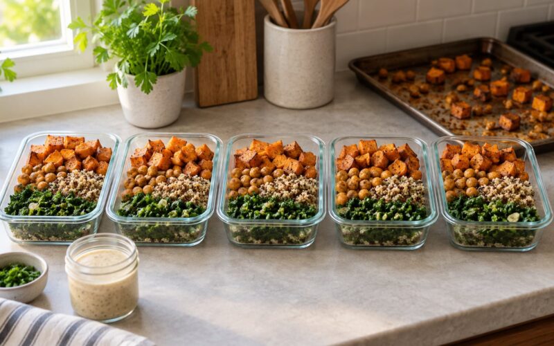 How to Meal Prep Plant Based Lunches for the Week 2026