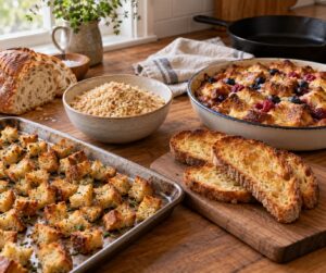 how to use up stale bread