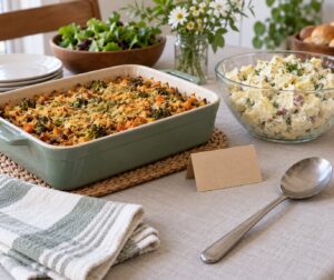 how to bring a vegan dish to a family potluck