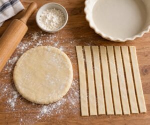 how to make a lattice pie crust