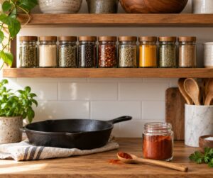 how to build a spice cabinet for southern cooking