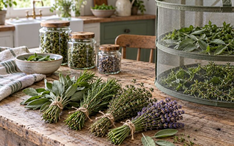 How to Dry Herbs from the Garden: 4 Methods (October 2026)