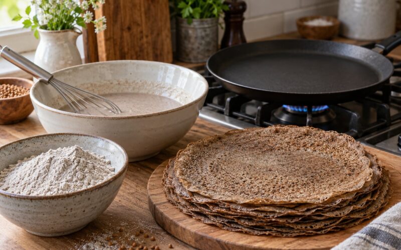 How to Make Crepes with Buckwheat Flour: Easy Vegan Recipe (2026)