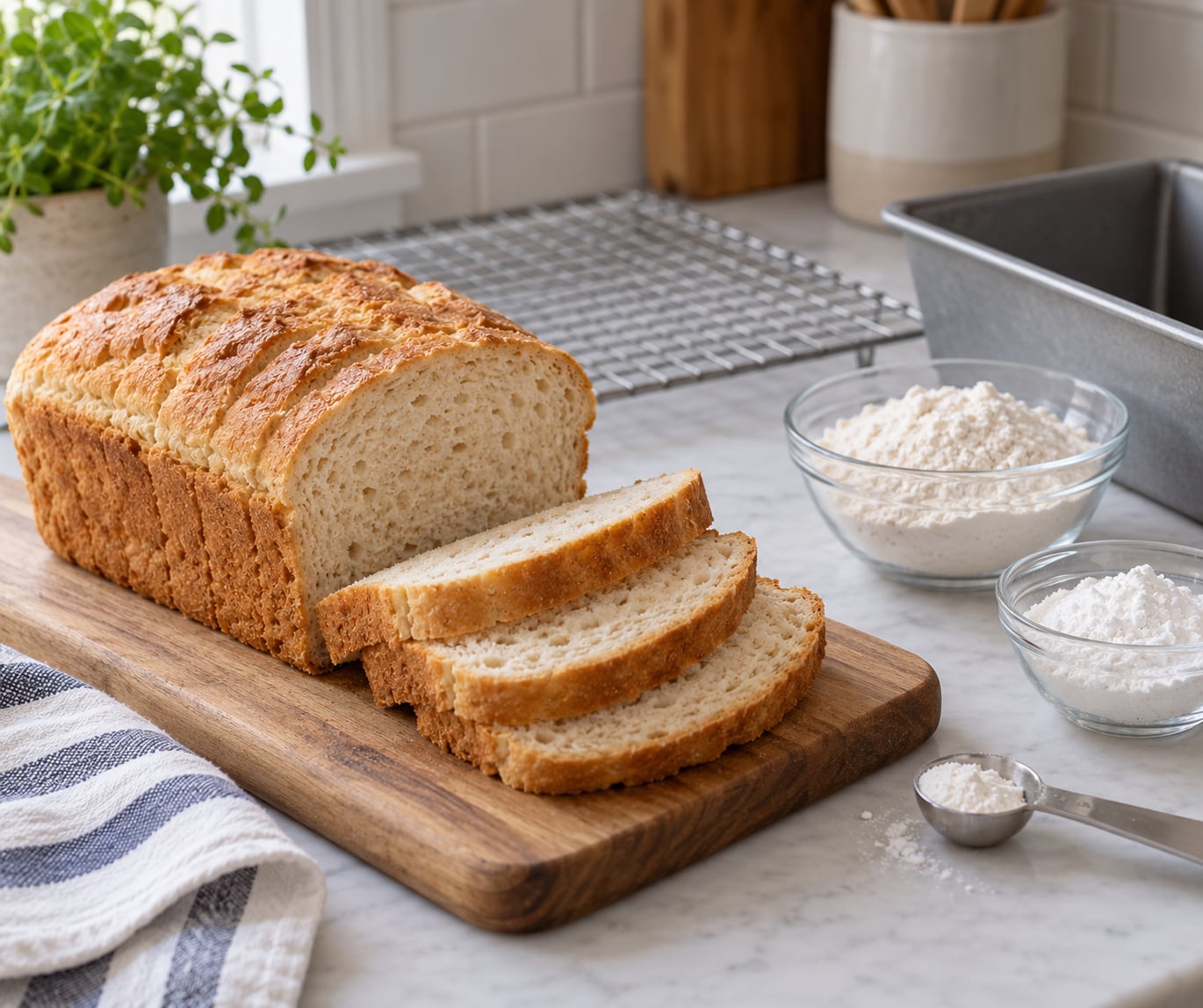 how to keep gluten free bread from crumbling