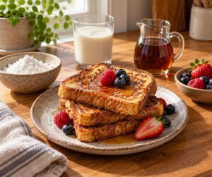 how to make french toast without eggs