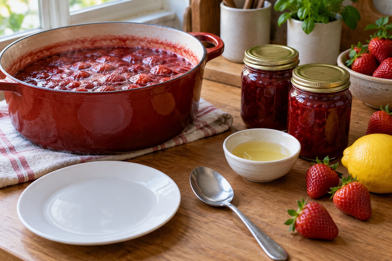 how to make jam without pectin