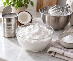 how to make vegan whipped cream from coconut milk