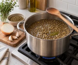 how to cook lentils so they do not turn to mush