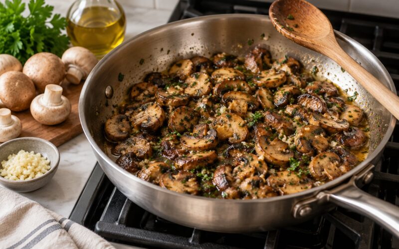 How to Cook Mushrooms So They Brown Instead of Steam (2026)