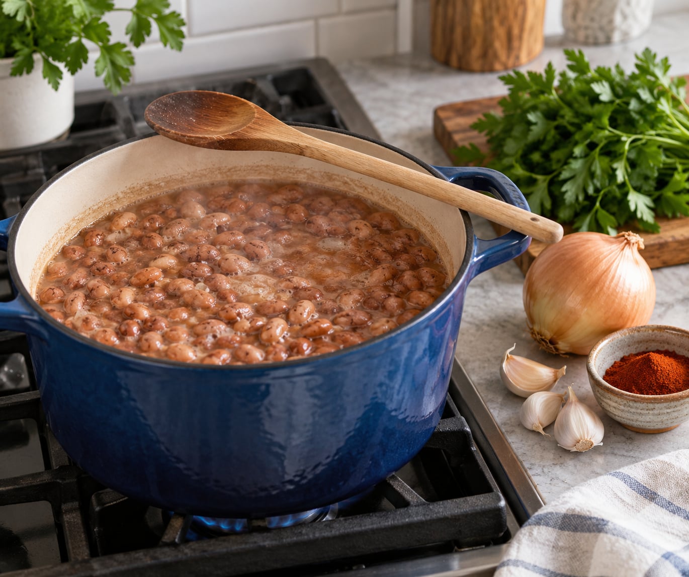 how to season beans like southern cooking