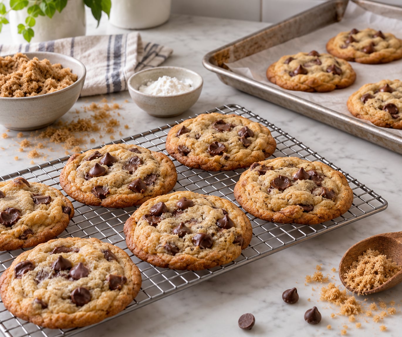 how to make cookies chewy instead of crispy
