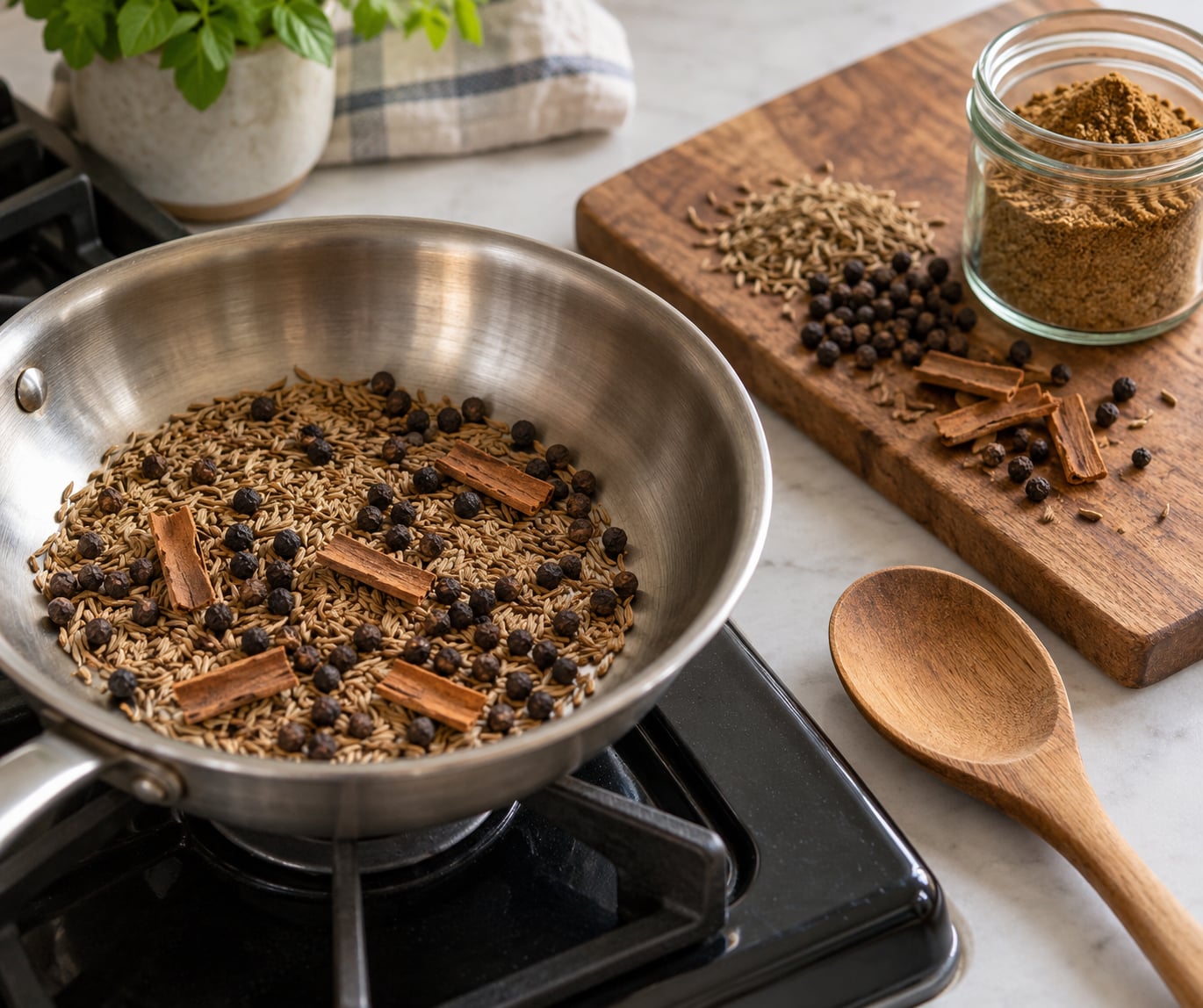 how to toast and grind whole spices