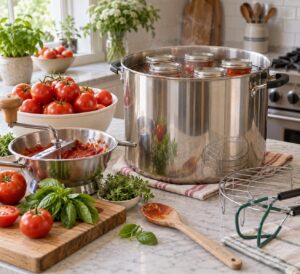 how to make tomato sauce for canning