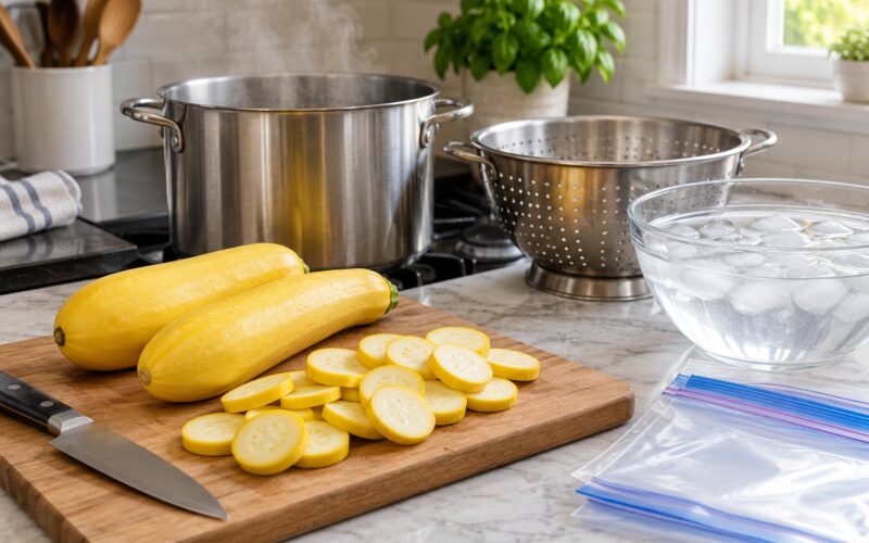 How to Freeze Summer Squash Without It Getting Mushy (2026)