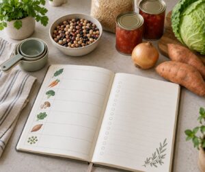 how to plan a week of vegan dinners on a budget