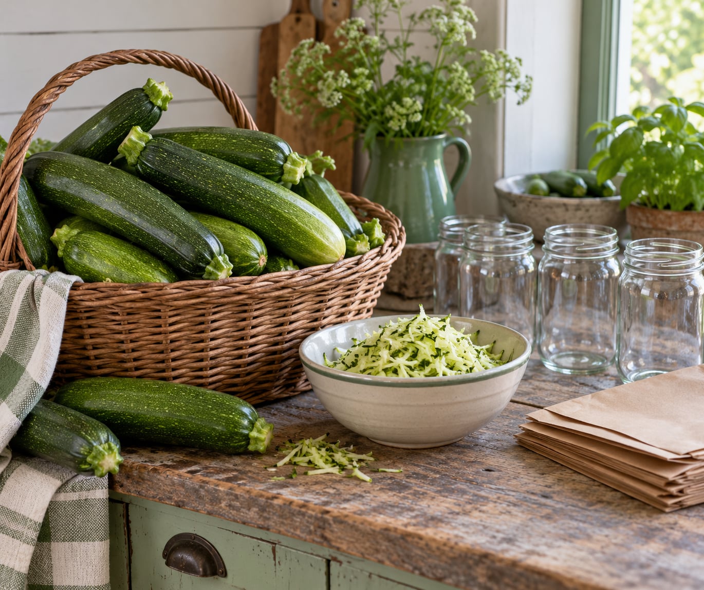 what to do with too many zucchini from the garden