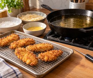 how to fry food gluten free without soggy breading