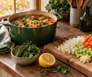 how to make vegetable soup with more flavor