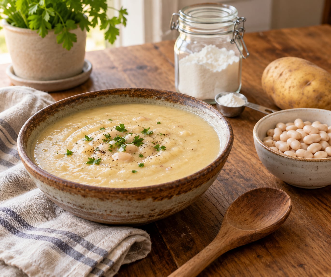 how to thicken soup without flour