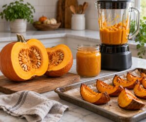 how to make pumpkin puree from a fresh pumpkin