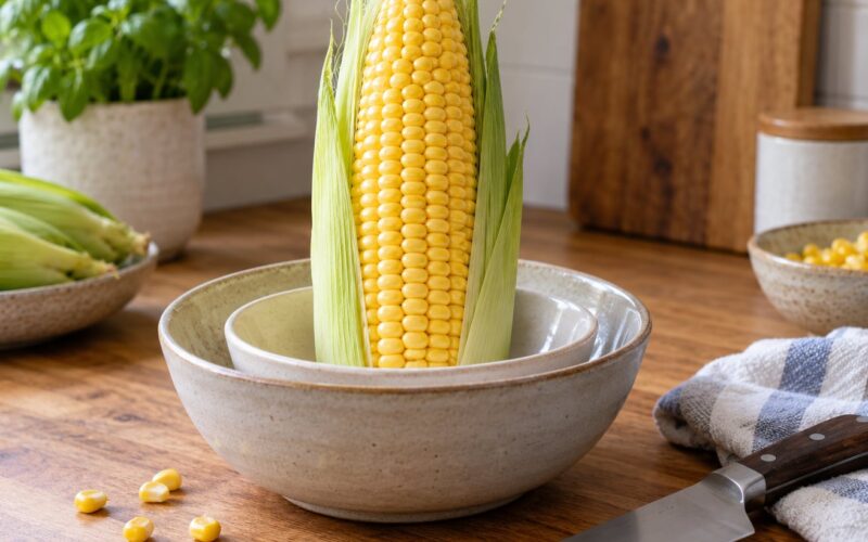 How to Cut Corn Off the Cob Cleanly, Step by Step (2026)