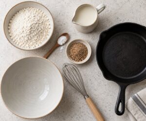 how to make pancakes without eggs or milk