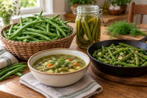 what to do with a glut of green beans