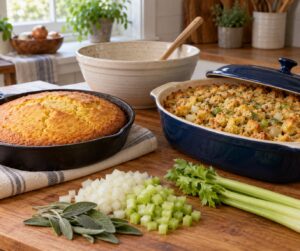 how to make cornbread dressing ahead of time
