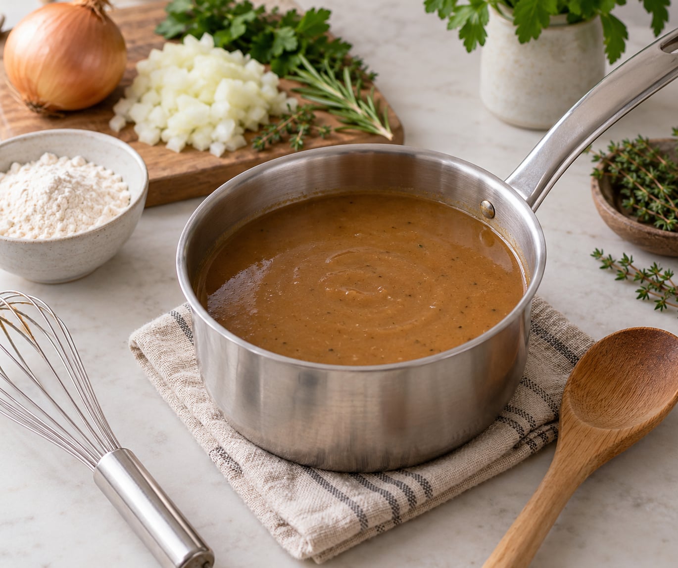 how to make vegan gravy from scratch