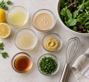 how to make salad dressing without oil