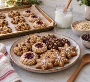 how to make a holiday cookie tray dairy free