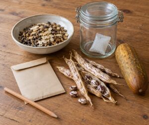 how to save seeds from garden vegetables