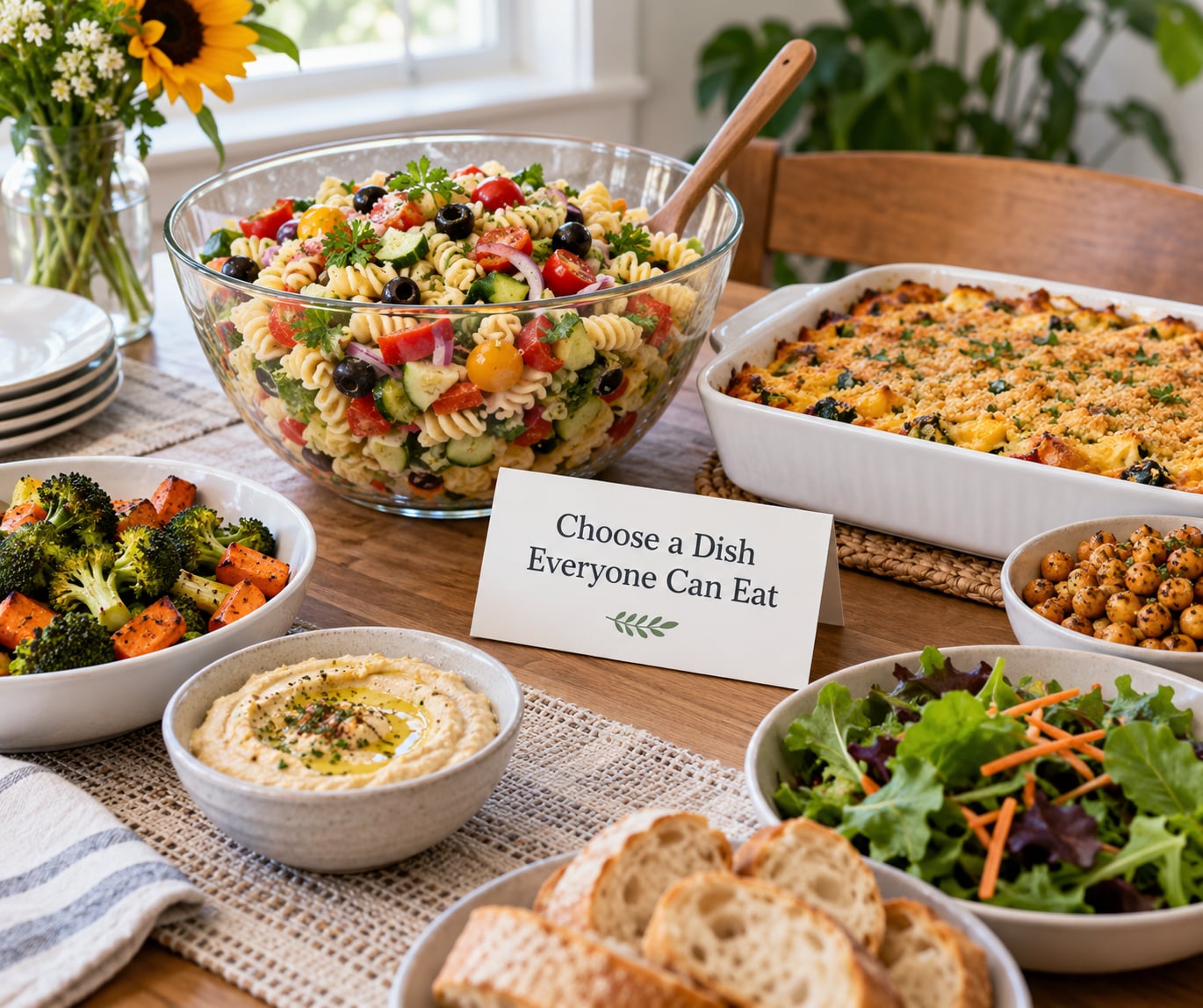 Choose a Dish Everyone Can Eat