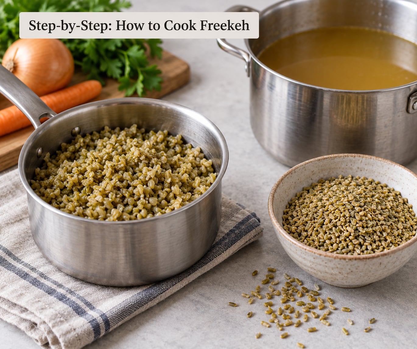 Step-by-Step: How to Cook Freekeh
